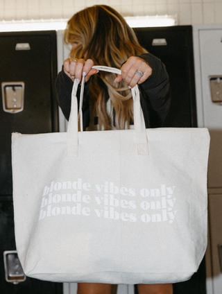 Blonde Vibes Only Tote